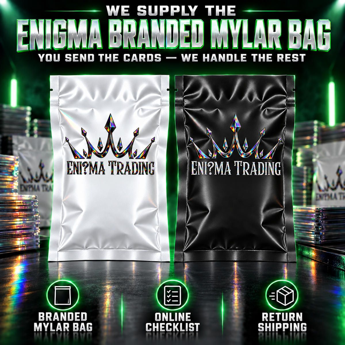 We Supply The BAG - Mylar Bag Repack Service