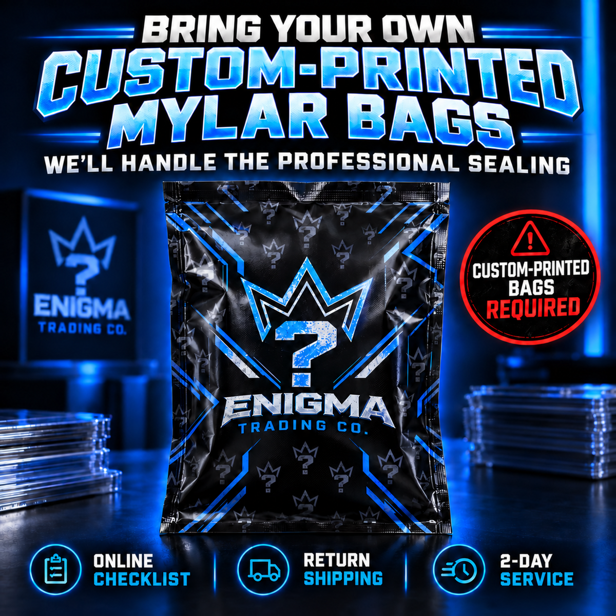 Bring you own BAG - Repack Certification Service