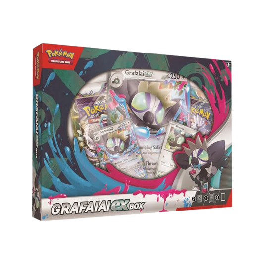 Pokémon Scarlet and Violet 5 Temporal Forces Grafaiai Ex Box