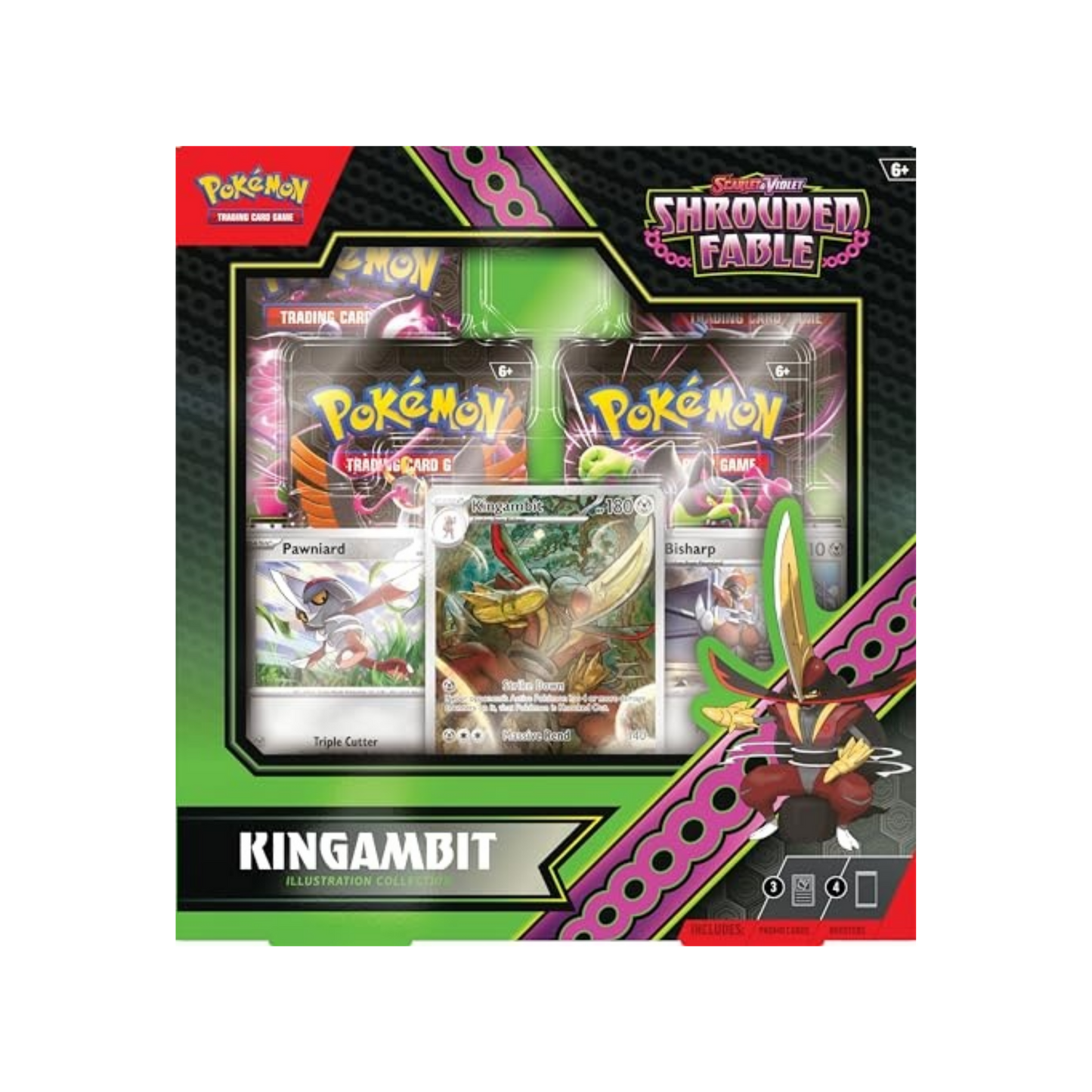 Pokémon Shrouded Fable Kingambit Illustration Collection