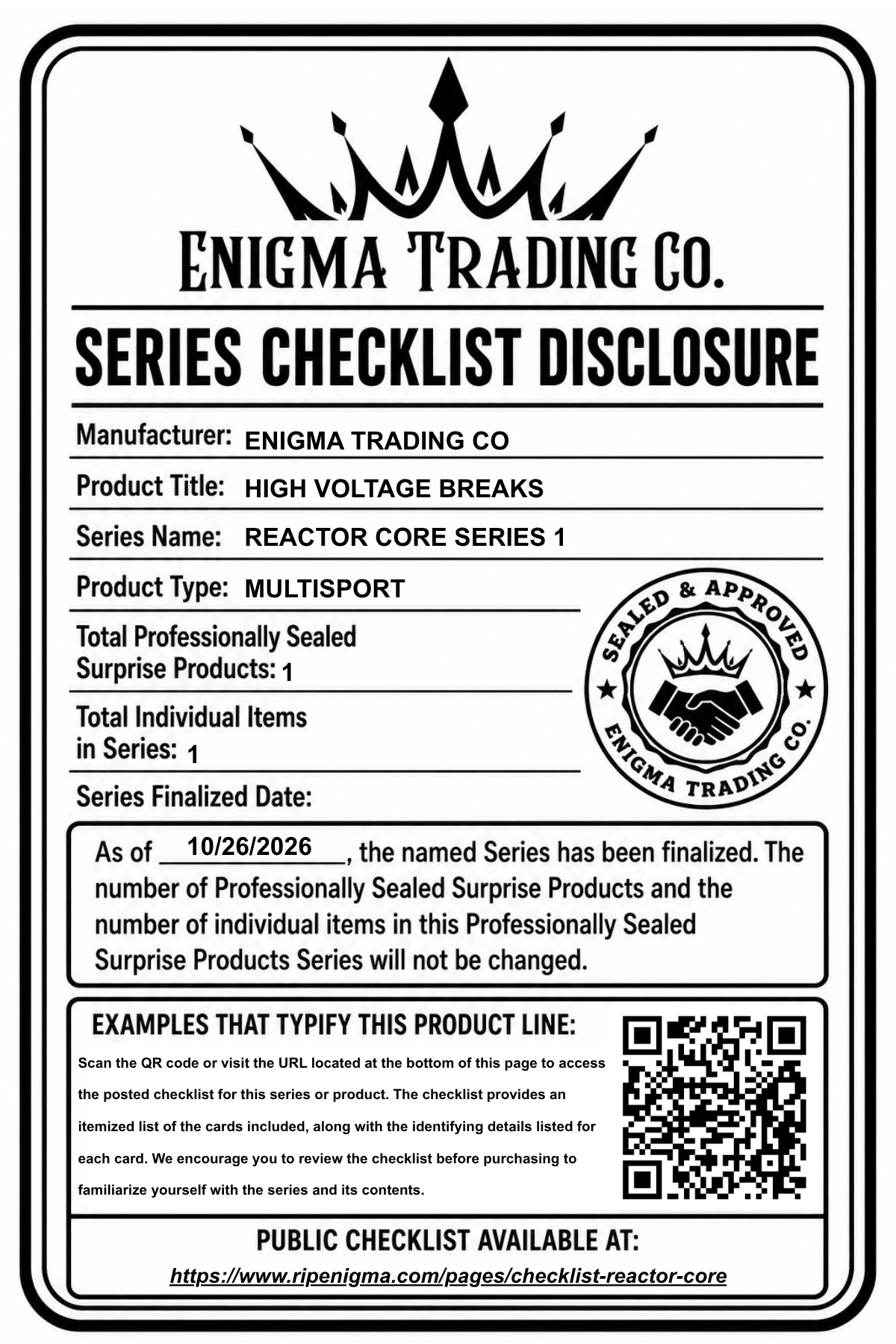Series 1